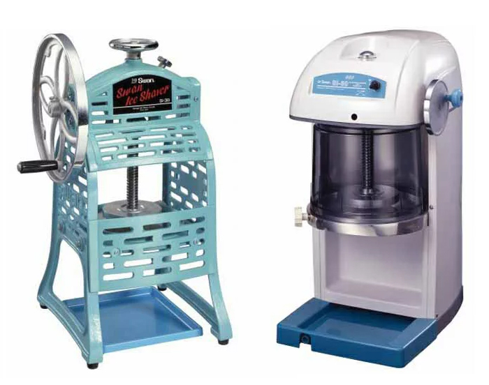 錆に強く衛生的で安全なかき氷機